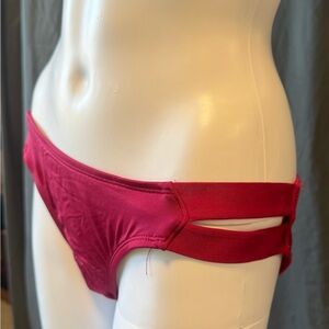 Mossimo Supply Co. Vibrant Red Bikini Bottoms